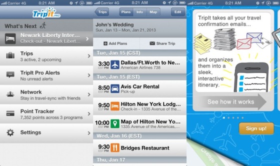 TripIt TOP 10 Best Travel Apps for iPhone