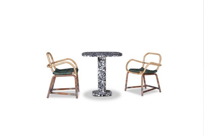 Matera Table and Manila Chairs