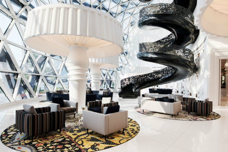 Discover The Glamorous Mondrian Doha Hotel Decorated By Marcel Wanders